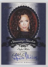 2013 Leaf Pop Century Stunning Starlets Blue 4/10 Sofia Milos #SS-SM2 Auto 0c3