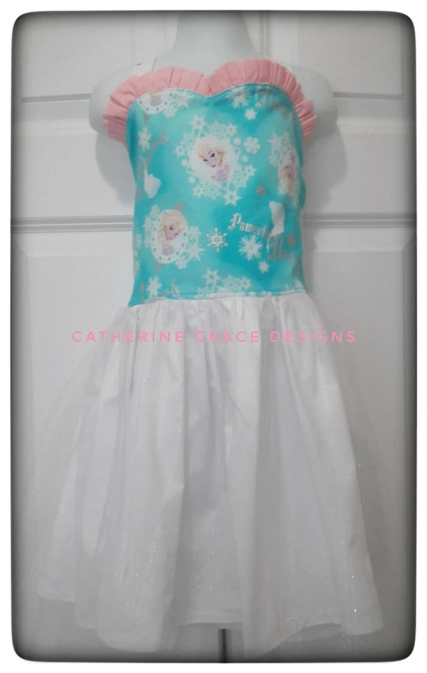 Vestido Frozen, vestido Elsa, Frozen, Frozen Birthday, vestido princesa, vestido Anna Foto 1 de 4