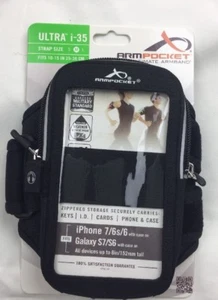 Armpocket Ultra i-35 armband for iPhone 6s/6, 7, Galaxy S6, S6 edge w thin case - Photo 1 sur 3