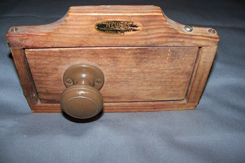 Tin, Doorknob And Lever Handle, Door Set, On Original Display Board - SEE INFO Cover