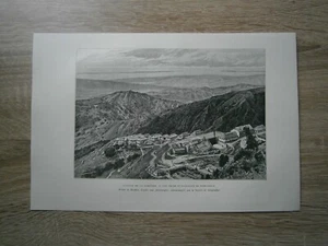 1891 Einsiedlerdruck NEWCASTLE, BLAUE BERGE, JAMAIKA, #60 - Bild 1 von 1