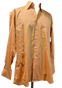 Jack Lipson Mens Size 15.5-Lar ge Button Down Long Sleeve Shirt - Picture 1 of 9