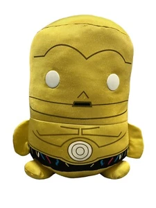 C-3PO Star Wars Plush Pillow Friend Cuddle Oval Lucasfilms Gold Robot 32 Cm - Picture 1 of 10