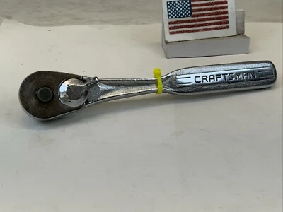 CRAFTSMAN V-43785, 3/8 Drive Quick Release Ratchet, USA Made  Yellow - Image 1 of 4