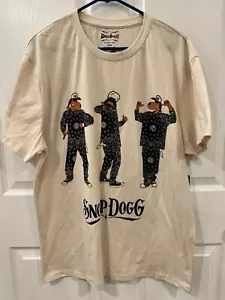 Dogg Supply by Snoop Dogg T-Shirt XL Men's White Rap Tee Logo Crew Neck - Picture 1 of 4