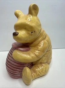 Winnie the Pooh Honey Pot Coin Bank Disney Classic  5.5" Ceramic - Picture 1 of 9
