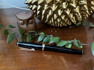 VERO VINTAGE Montblanc Meisterstück n. 14 penna stilografica stantuffo oro 585 #1 - Foto 1 di 22