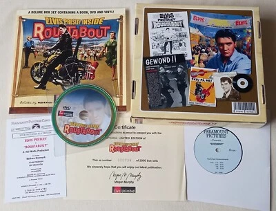 Elvis Presley  INSIDE ROUSTABOUT - Box 2007 - Buch - DVD - Vinyl - Bild 1 von 3
