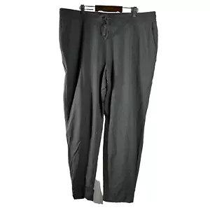 Pure J Jill Women's Pants Olive Green Pima Cotton Blend Pullover Jogger Size XL - Picture 1 of 11