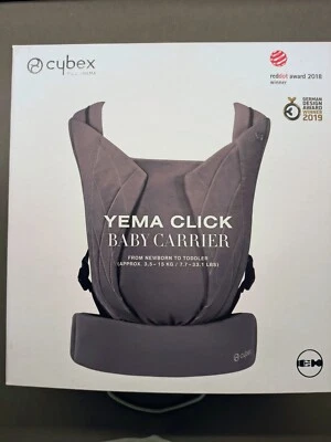 CYBEX Platinum YEMA CLICK - Soho Grey (Marsupio neonato GRIGIO) - Immagine 1 di 4
