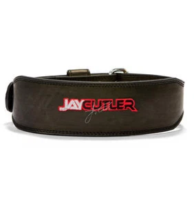 Jay Cutler Signature 4" Leather Weight Lifting Belt - Black - Picture 1 of 12