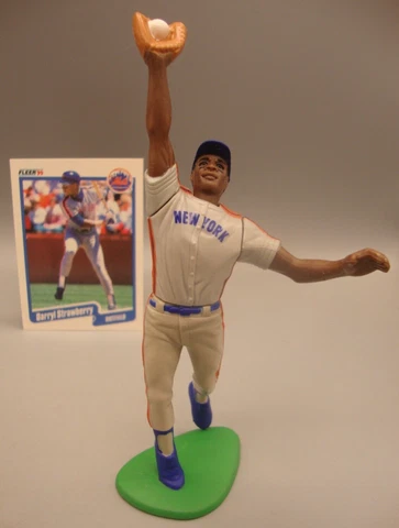 LOOSE 1990 STARTING LINEUP SLU FIGURE DARRYL STRAWBERRY NEW YORK METS Cover