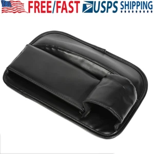 Car Accessories Seat Gap Filler Storage Box Phone Holder Organizer Left Side ~ - Picture 1 of 10