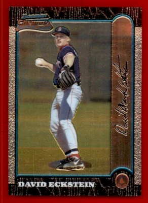 1999 Bowman Chrome #421 David Eckstein RC. - Image 1 of 2