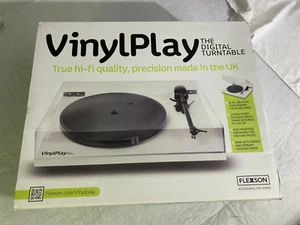 Flexson VinylPlay weiß, FLVP1011EU, Plattenspieler, originalverpackt - Bild 1 von 6