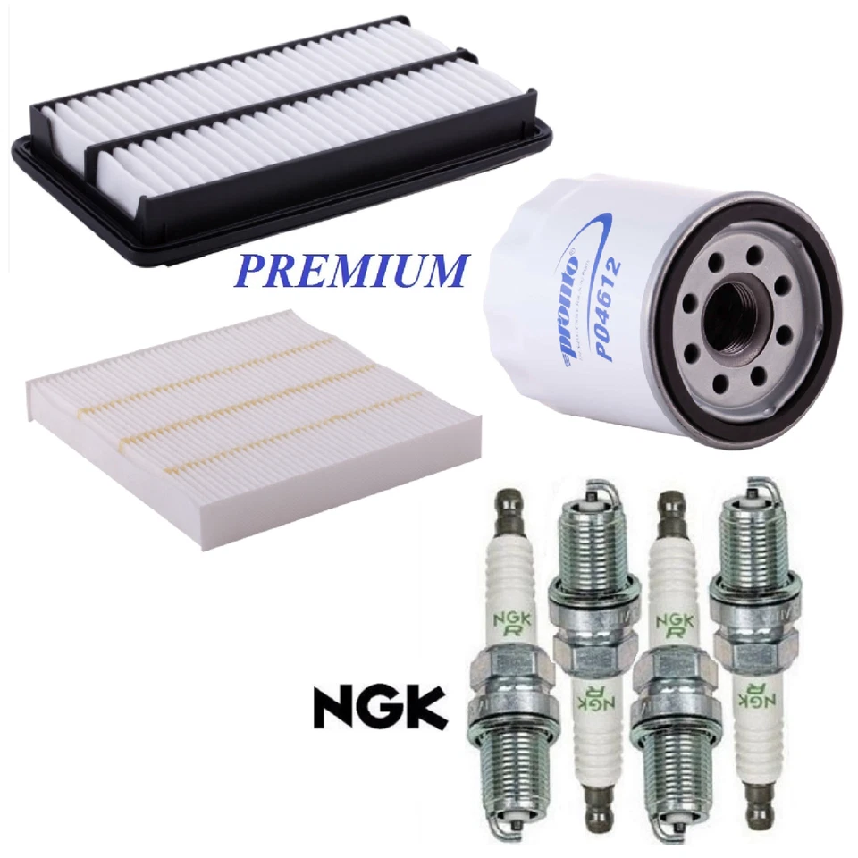 Tune Up Kit Air Cabin Oil Filters Spark Plugs For Acura TLX L4 2.0L 2021-2024 - Image 1 of 1