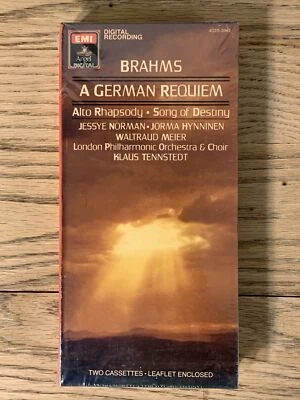 JESSYE NORMAN - Brahms: A German Requiem - London Philharmonic Orch. Cassette - Image 1 of 3