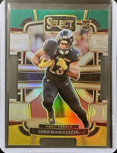 Chris Rodriguez Jr - 2023 Panini Select - Die Cut - Prizm - Concourse - Rookie - Bild 1 von 1