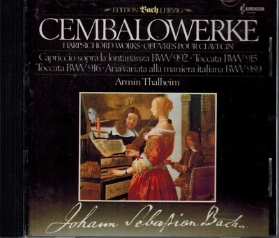 J.S. BACH - CEMBALOWERKE - HARPSICHORD WORKS - MINT IMPORT CD - JAPAN Foto 1 de 2