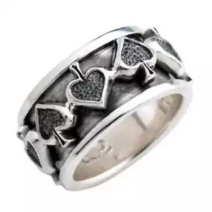 Anello in argento con vanga gotica - Foto 1 di 5