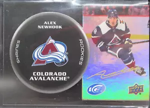 2021-22 Upper Deck Ice Alex Newhook Shrines RC #SH-60 - Picture 1 of 2