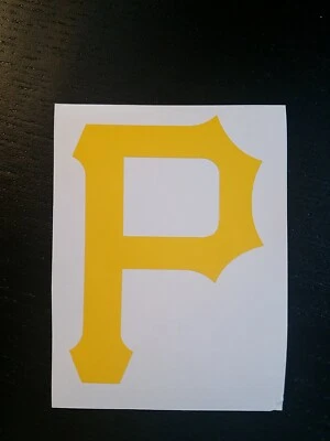 Calcomanía de vinilo Piratas de Pittsburgh coche camión ventanas tazas computadoras portátiles Yeti parachoques  Foto 1 de 2