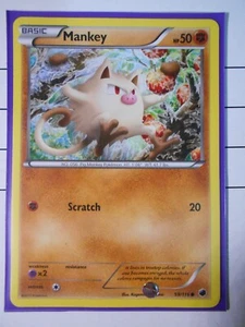Mankey 59/116 Pokemon card BW Plasma Freeze common NM - Picture 1 of 1