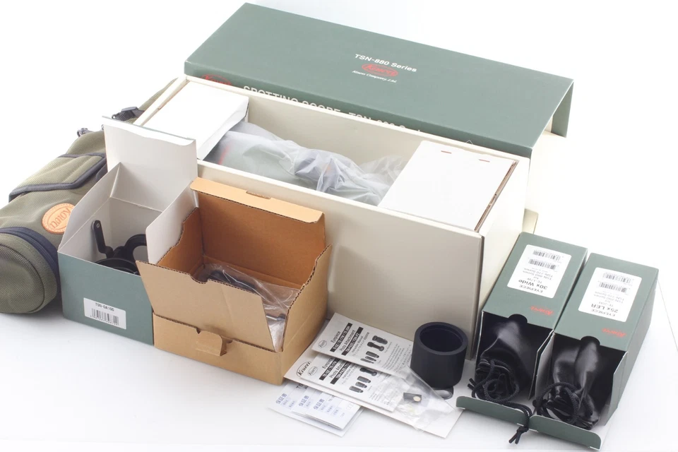 【TOP MINT】 KOWA Prominar TSN-884 TE-17W 20H 30 25x Eyepiece Spotting Scope JAPAN - Image 1 of 4