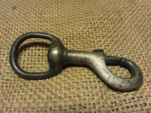 Vintage Brass Hook Harness Antique Bridles Bit Horse 10413 - Picture 1 of 1