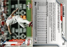 Aaron Nola 2020 Topps Opening Day Baseball Card 185  Philadelphia Phillies