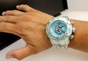 Invicta Grand Bolt Men's 53mm Watch SEATTLE KRAKEN MEN'S 42019 - Picture 1 of 22