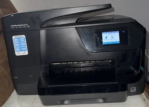 HP Officejet Pro 8710 All-In-One Wireless Printer - Black/White Tested - Picture 1 of 5