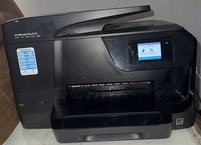 HP Officejet Pro 8710 All-In-One Wireless Printer - Black/White Tested - Image 1 of 4