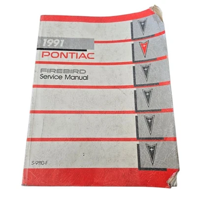 1991 Pontiac Firebird Service Manual OEM Factory Repair Book Shop Guide GM - Image 1 of 4