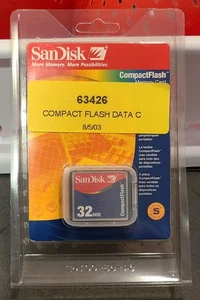 SanDisk 32mb Compact Flash Card NEW SEALED - Picture 1 of 4