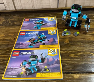 LEGO 31062 CREATOR 3 in 1: Robo Explorer Complete w/ Instructions - Image 1 of 4