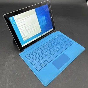 Microsoft Surface 3 1645 Intel X7-Z8700 1.6 2GB RAM 64GB SSD WIN 10-Bad Batería - Imagen 1 de 5