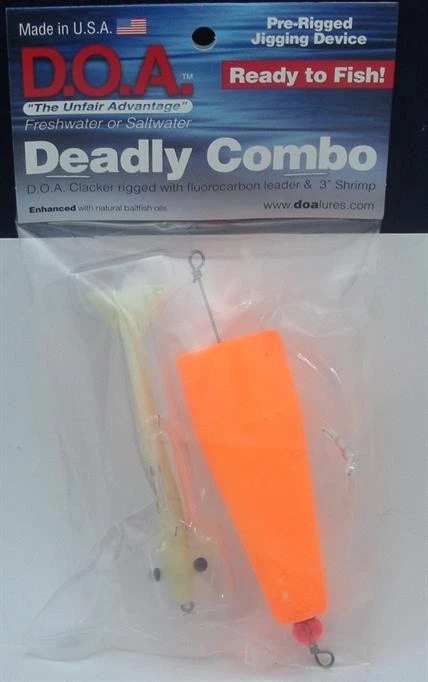 DOA 62305 DC Popper Combo Mortal Flotador Camarones Noche Brillo Foto 1 de 1