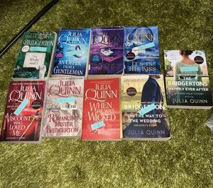 Bridgerton Complete Paperback Book Series Paperback 1-9 Julia Quinn - Imagen 1 de 2