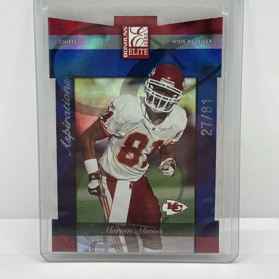 2002 Donruss Elite Aspirations Die-Cut /81 Marvin Minnis #25 - Image 1 of 3