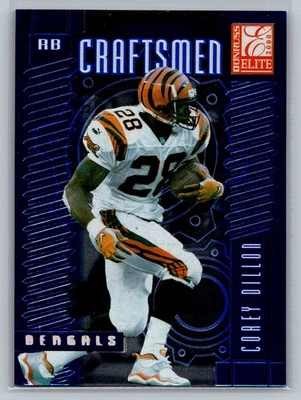 2000 Donruss Elite Corey Dillon Craftsmen  SN2500  C-12 - Image 1 of 2