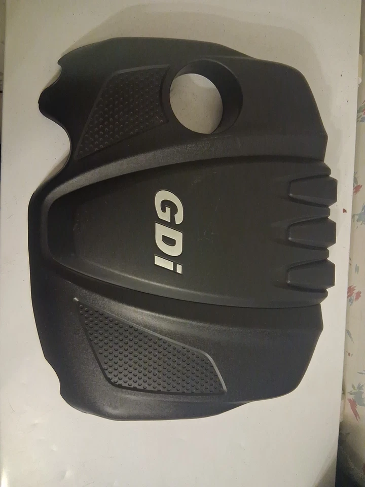 2009 - 2014 Kia Optima-Sonata Engine Motor Cover OEM Black Used - Image 1 of 1