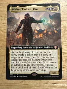 Mishra, Eminent One Extended Art Regular - The Brothers' War Commander MTG-NM - Picture 1 of 2