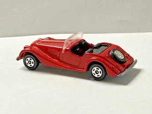 Vintage 1977 Tomy Tomica Morgan Plus 8 No. F26 Red - Picture 1 of 5