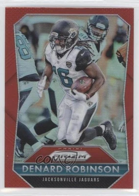 2015 Panini Prizm Red Prizm Denard Robinson #178 - Image 1 of 2