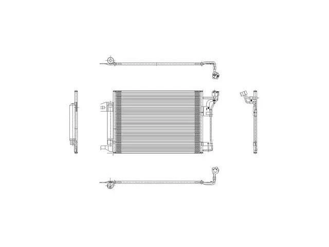 Action Crash 24PY67F A/C Condenser Fits 2009-2010 Mazda 6 - Image 1 of 1