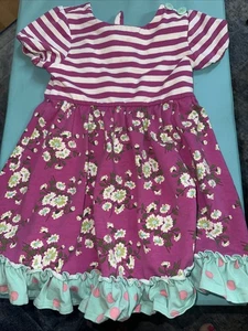 Matilda Jane Floral Dress Size 4 - Picture 1 of 8