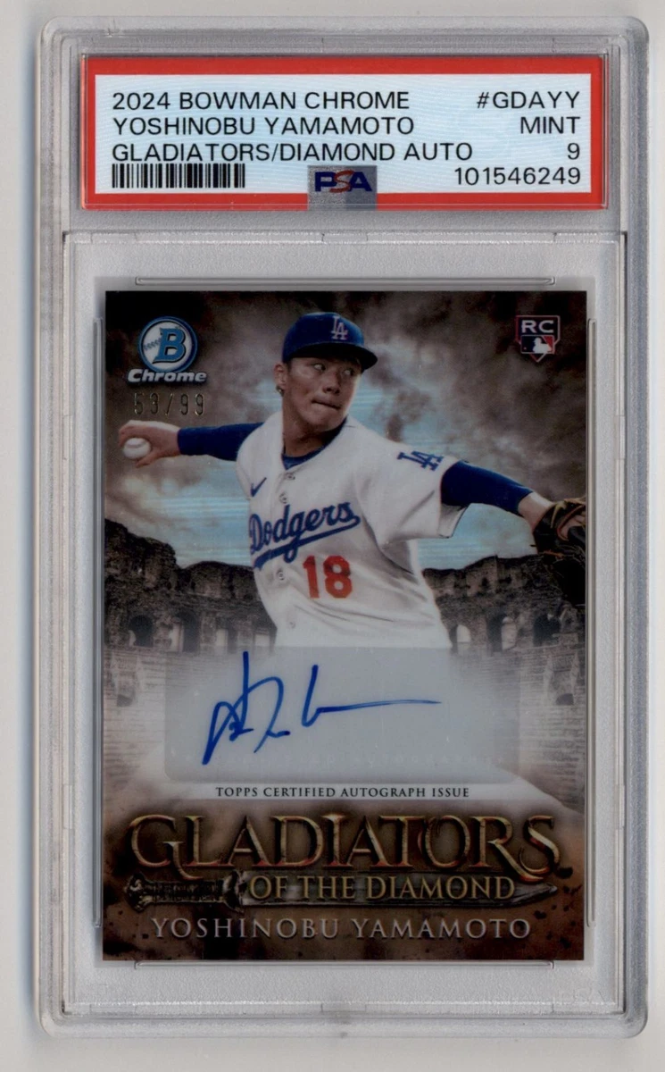 2024 Bowman Chrome - Yoshinobu Yamamoto #GDA-YY for sale | eBay