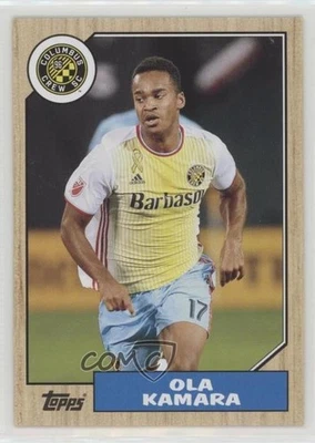 2017 Topps MLS Throwback Topps Ola Kamara #TT-OK Rookie RC - Image 1 of 2