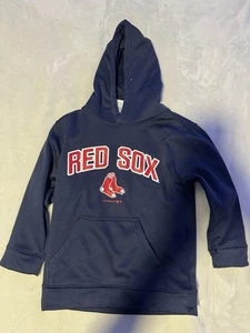 Sudadera con capucha nueva con etiquetas para niños equipo atletismo azul Boston Red Sox talla pequeña $30 - Imagen 1 de 9